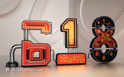 數(shù)字躍動，立體618 數(shù)字廣告代理如何以立體字海報(bào)引爆消費(fèi)場景